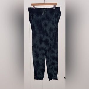 Heavenly By Victoria’s Secret Tie Dye Jogger Pant Draped Midnight‎ Women XL NEW